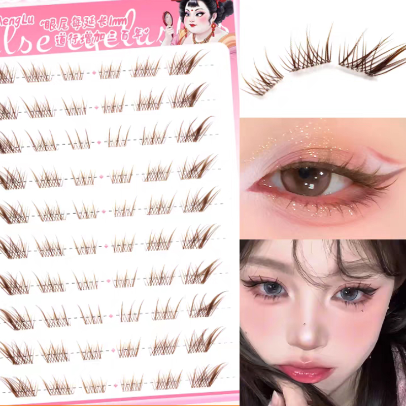 Eyelash Extension Douyin - رموش صناعية كبيرة السعة بدون غراء،