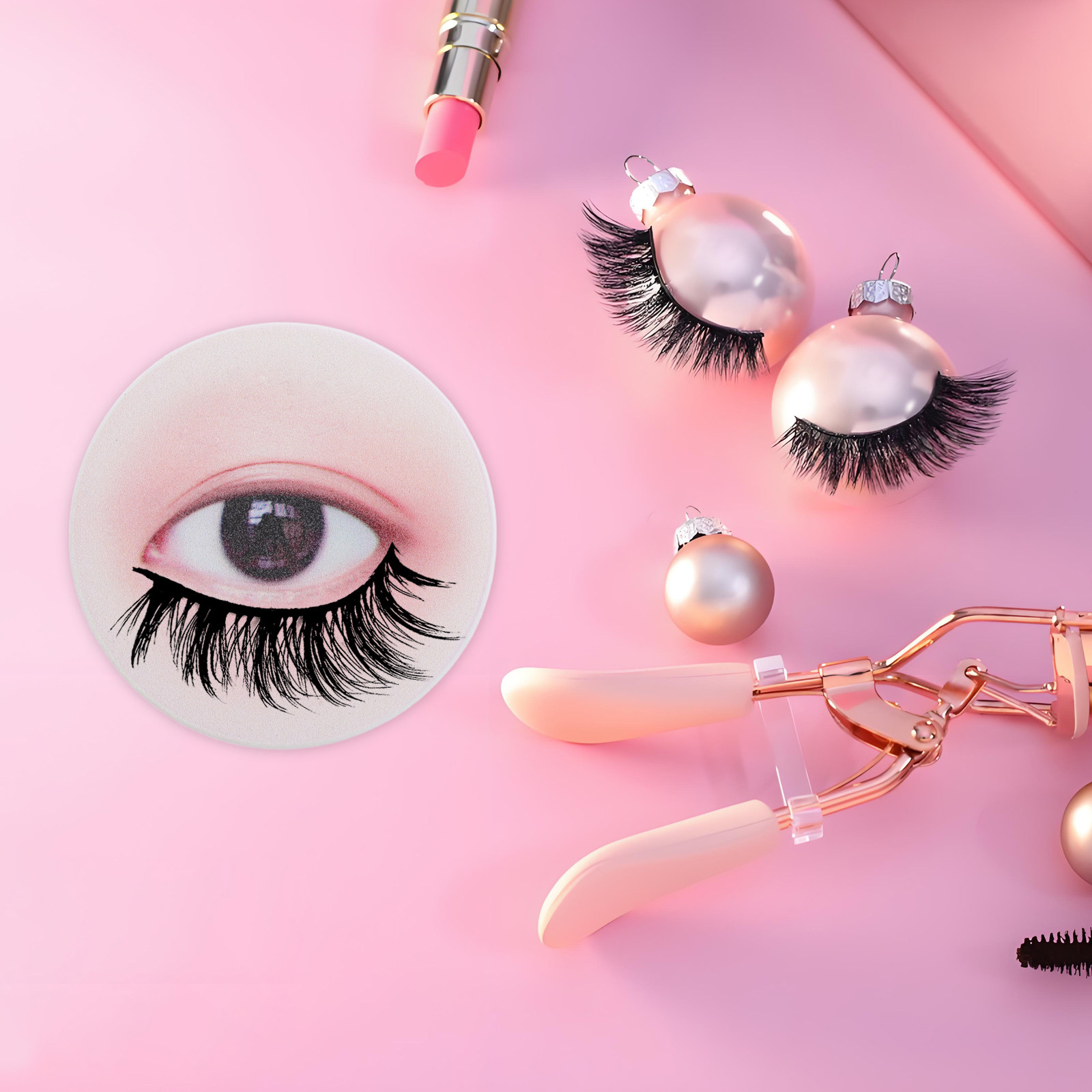 Eyelash Extension Salon - 3 قطع من لوحات تدريب تمديد