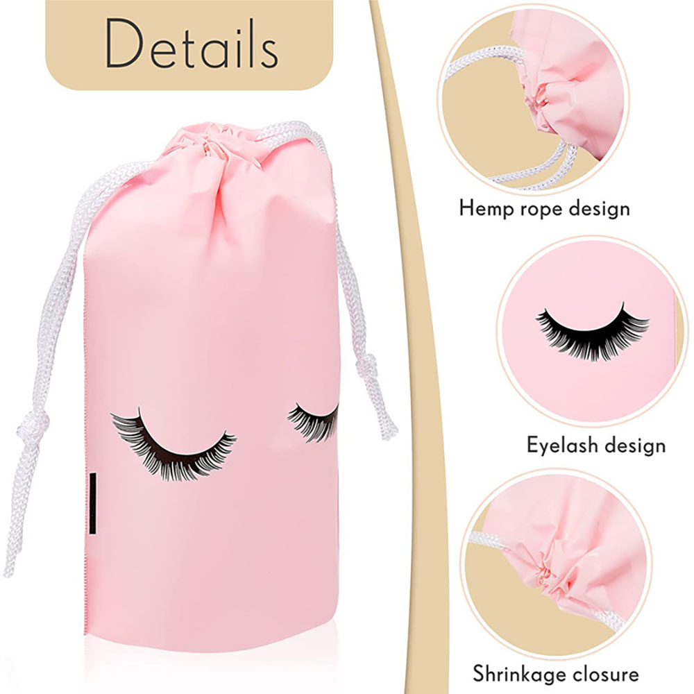 50 قطعة من حقائب مستحضرات التج - مراجعة Eyelash Extension Aftercare وسعره
