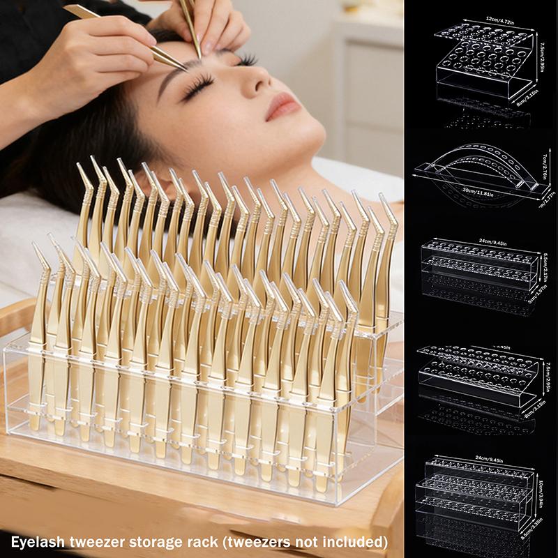 صندوق تخزين ملقط الرموش متعدد  - مراجعة Eyelash Extension Salon وسعره