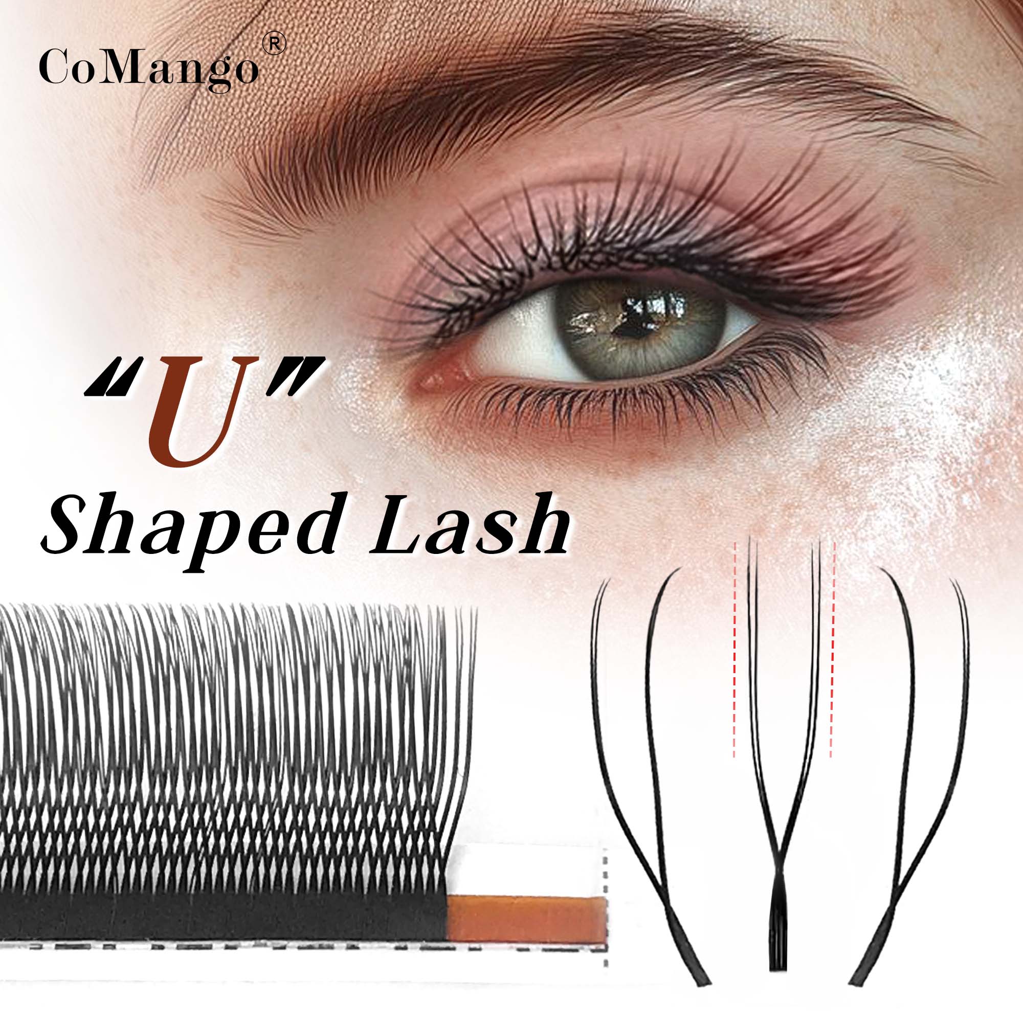 رموش اصطناعية طبيعية على شكل ر - مراجعة Eyelash Extension Supernatural وسعره