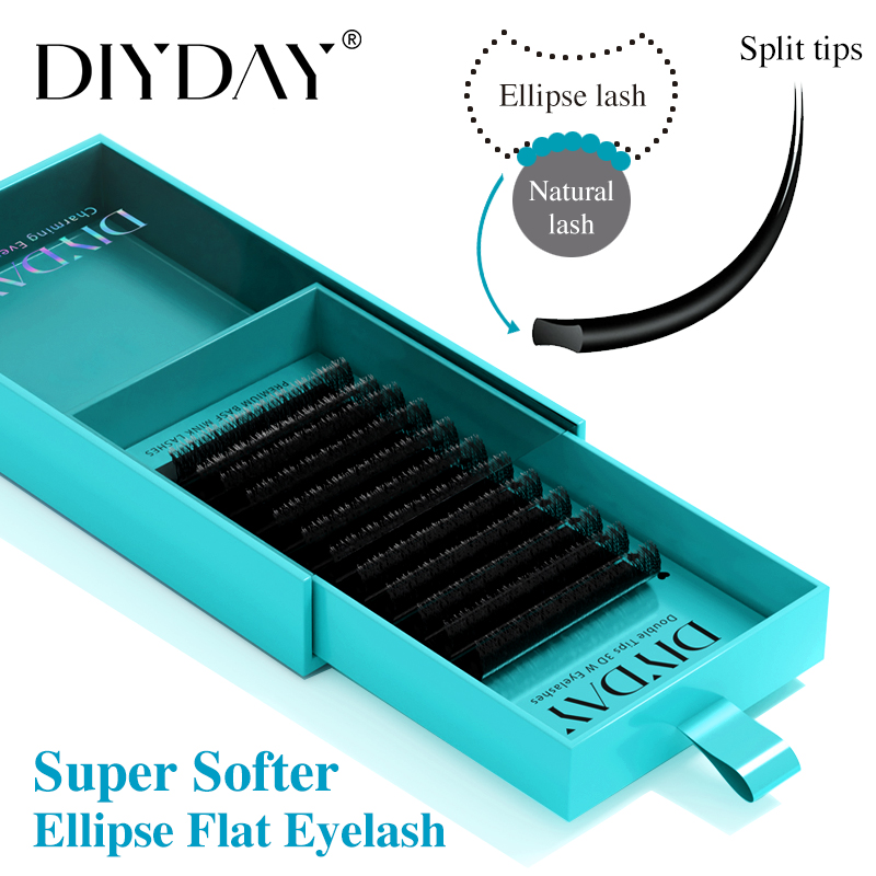 DIYDAY القطع الناقص ملحقات رمش - مراجعة Eyelash Extension Supernatural وسعره