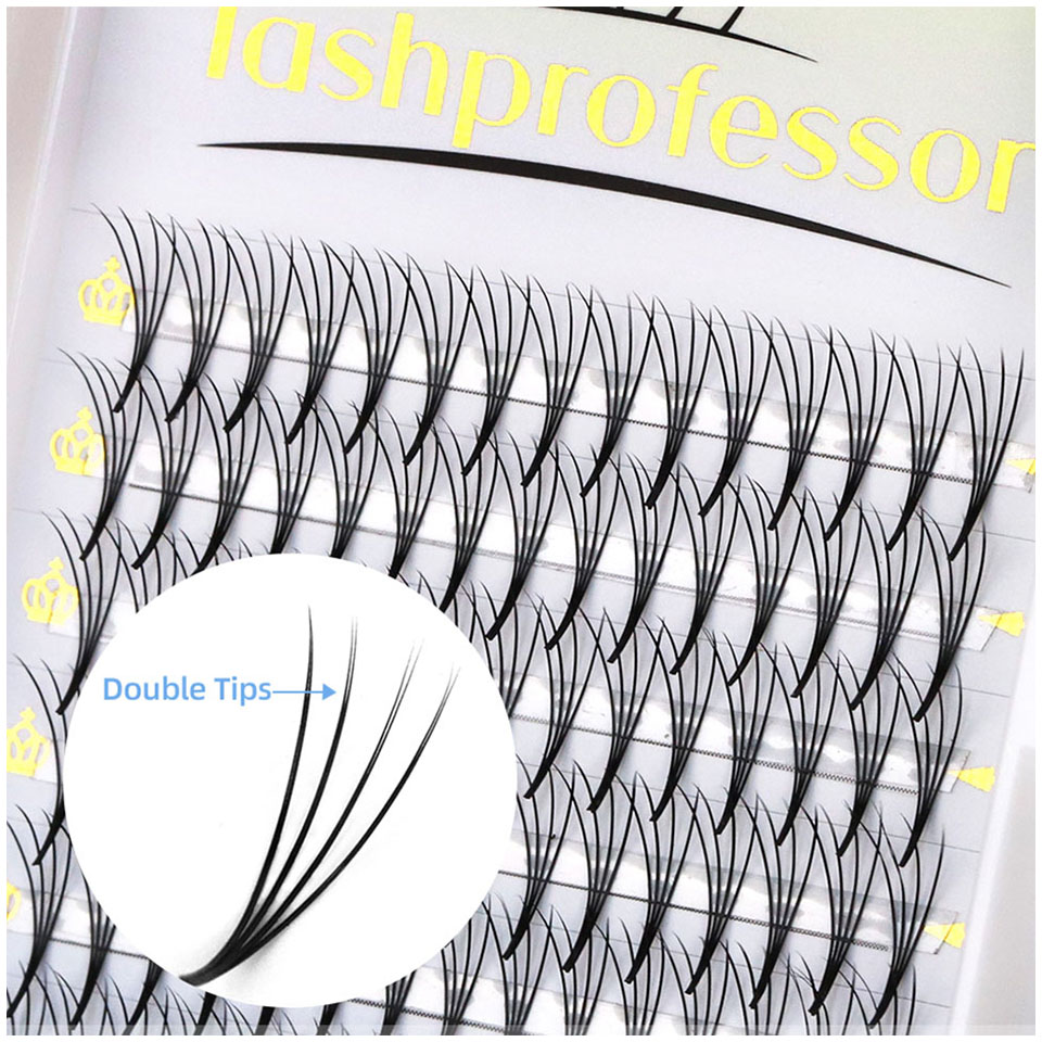 مراوح مسطحة مسبقة الصنع رقيقة  - مراجعة Eyelash Extension Supernatural وسعره