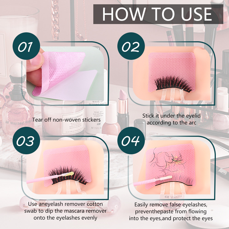 40 قطعة رمش تمديد مزيل لوحة قط - مراجعة Eyelash Extension Double Lash وسعره