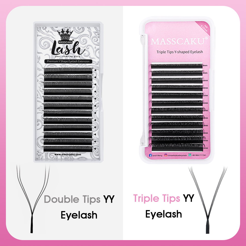 MASSCAKU المنسوجة يدويا YY تصم - مراجعة Eyelash Extension Supernatural وسعره