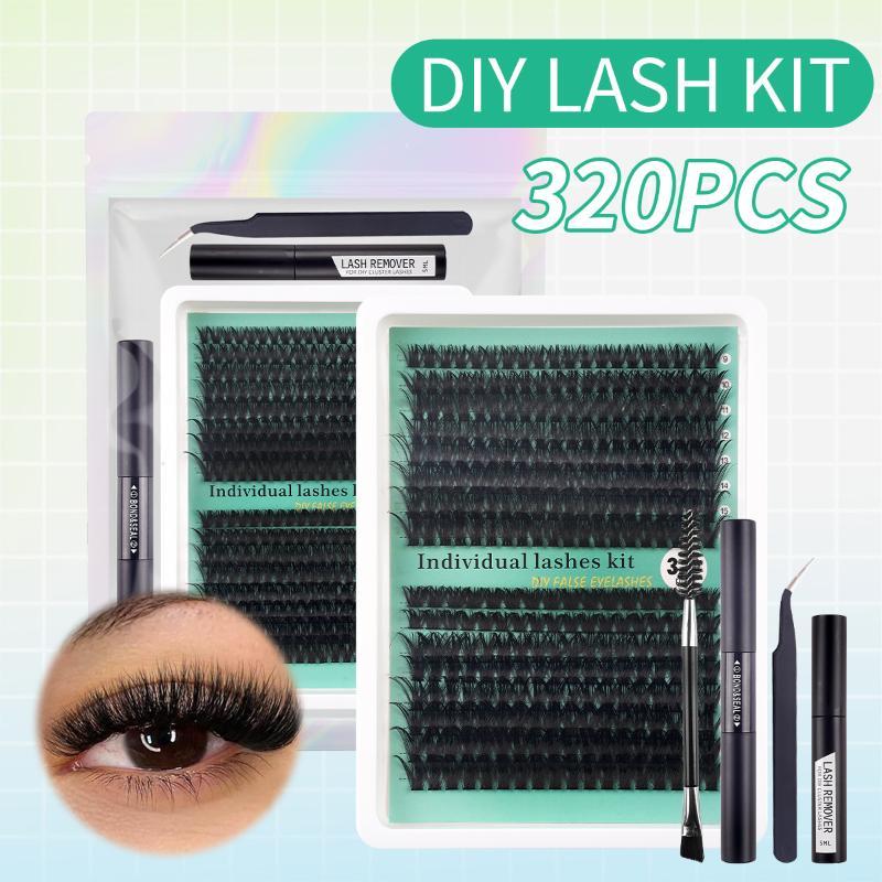 رموش صناعية كثيفة ثلاثية الأبع - مراجعة Eyelash Extension No 9 وسعره