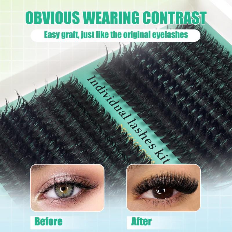 رموش صناعية كثيفة ثلاثية الأبع - مراجعة Eyelash Extension No 9 وسعره