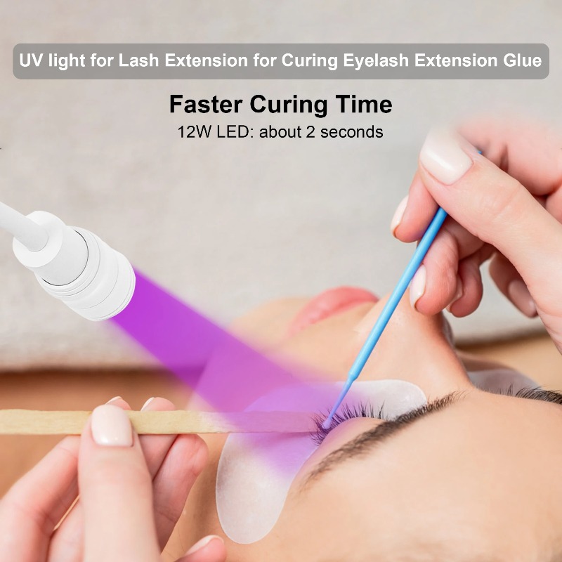 مصباح أشعة فوق البنفسجية للأظا - مراجعة Eyelash Extension Salon وسعره