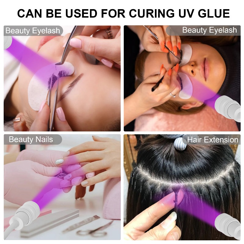 مصباح أشعة فوق البنفسجية للأظا - مراجعة Eyelash Extension Salon وسعره