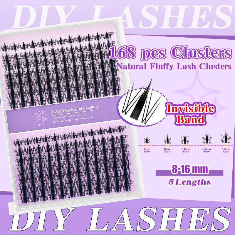 رموش طبيعية كثيفة فردية سهلة ا - مراجعة Eyelash Extension Options وسعره