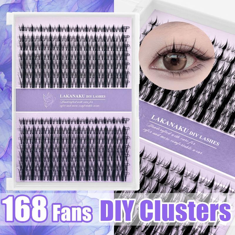 رموش طبيعية كثيفة فردية سهلة ا - مراجعة Eyelash Extension Options وسعره