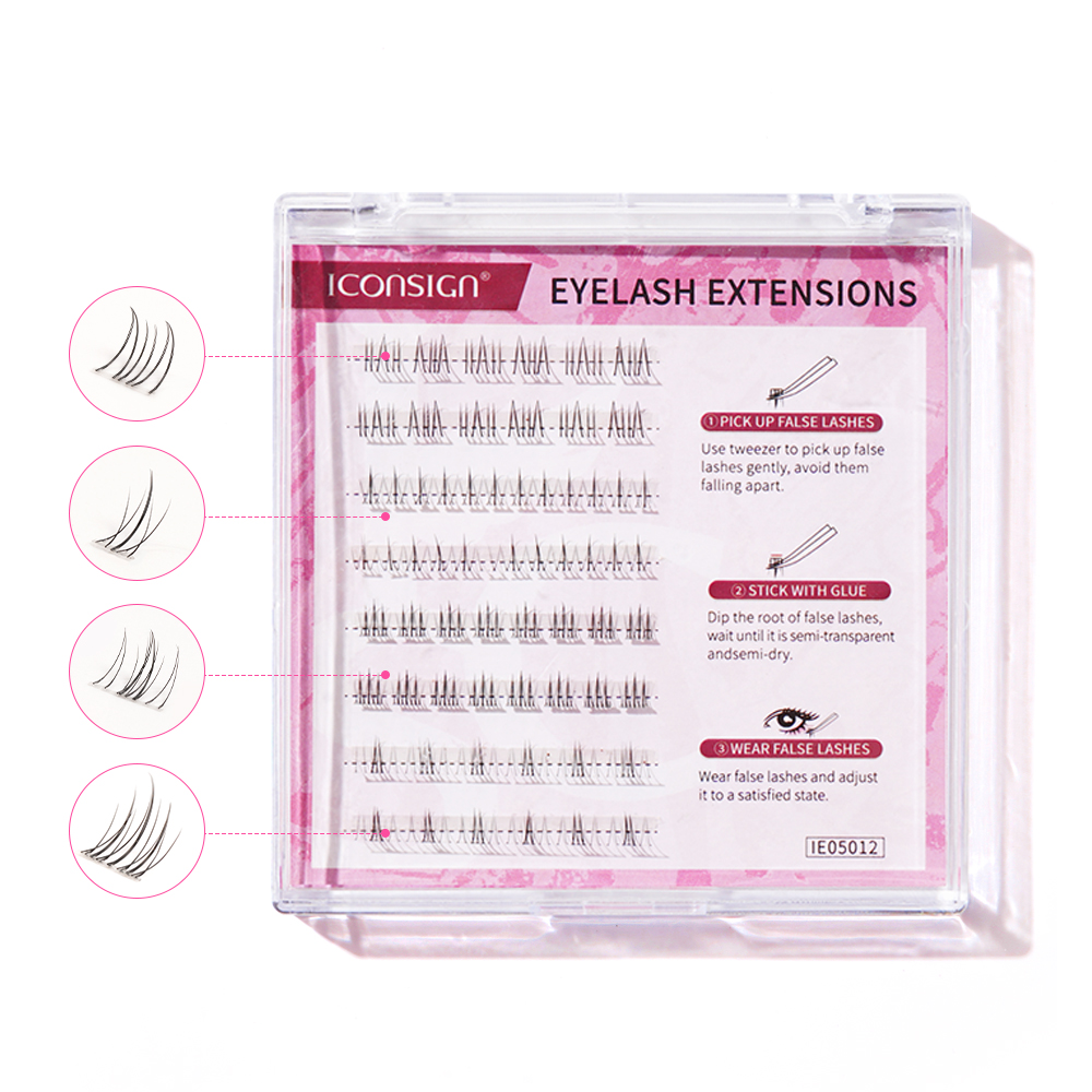 ICONSIGN لينة الطبيعية الأسود  - مراجعة Eyelash Extension Supernatural وسعره