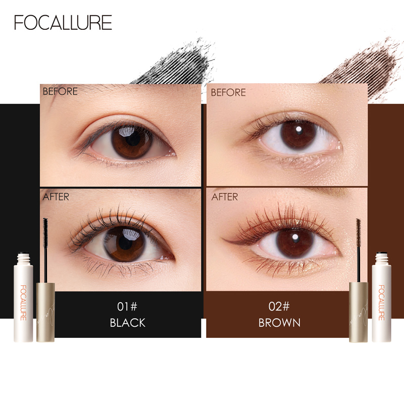 FOCALLURE 4d رمش ماسكارا غير ك - مراجعة Eyelash Extension Supernatural وسعره